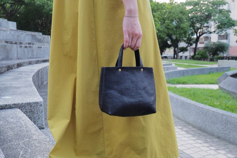 小提袋 - 手提包/手提袋 - 真皮 黑色