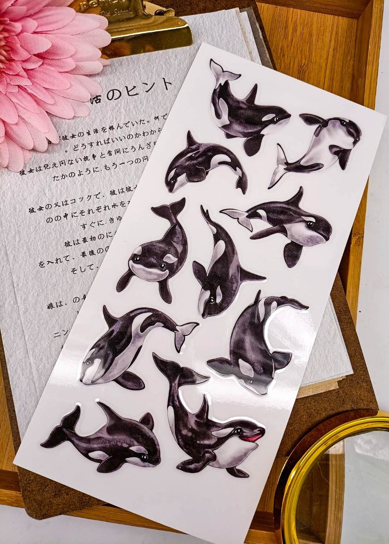 5K070-38_五口美-乾式轉印貼紙_ I am pretty Transfer Sticke - 貼紙 - 其他材質 多色