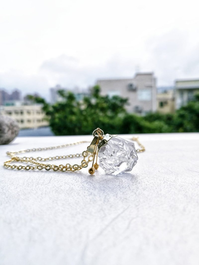 White crystal pendant