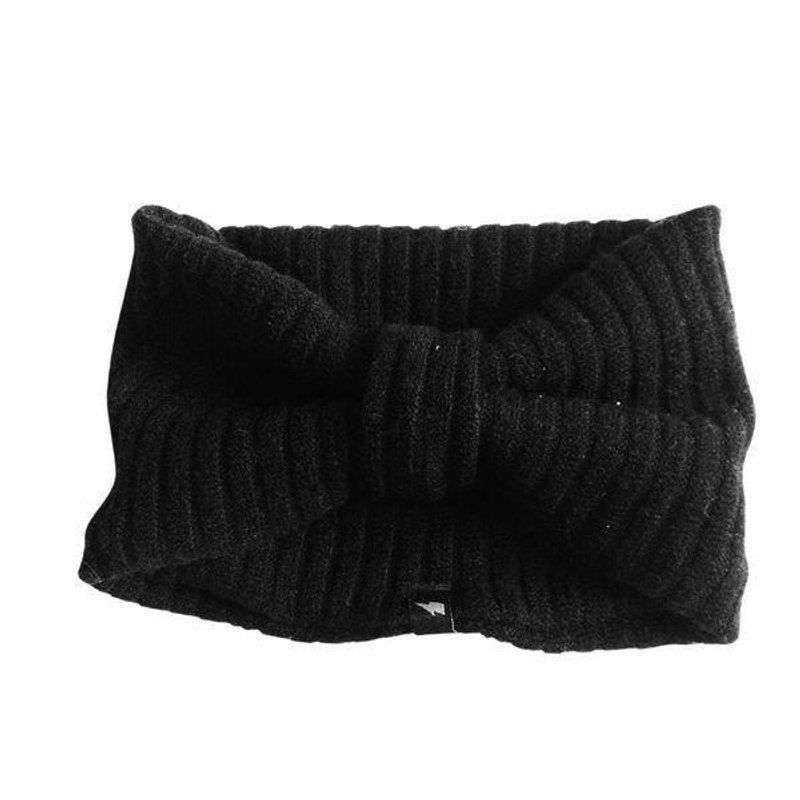 Personality black playful hair band