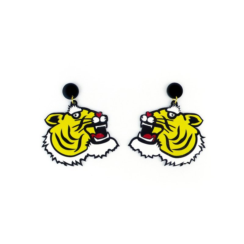 Tigers earrings