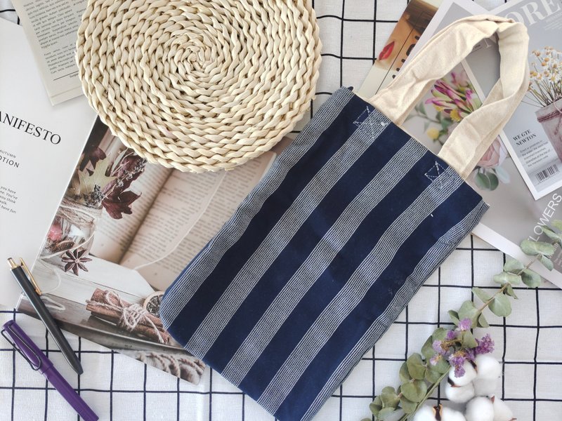 Trial product made clear indigo series handbag