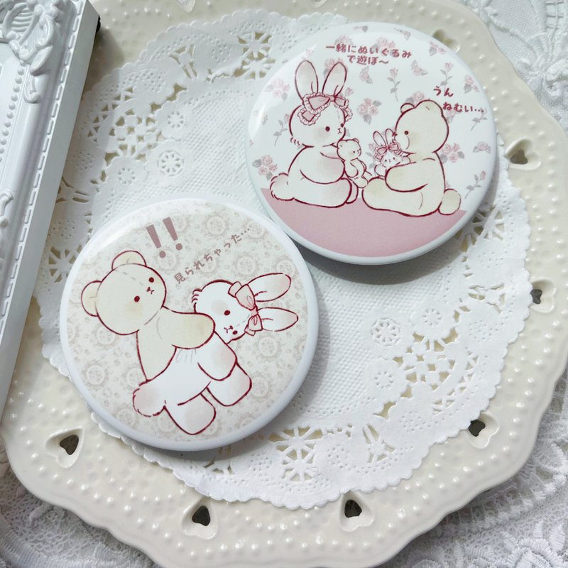 compact mirror - 彩妝刷具/鏡子/梳子 - 紙 多色
