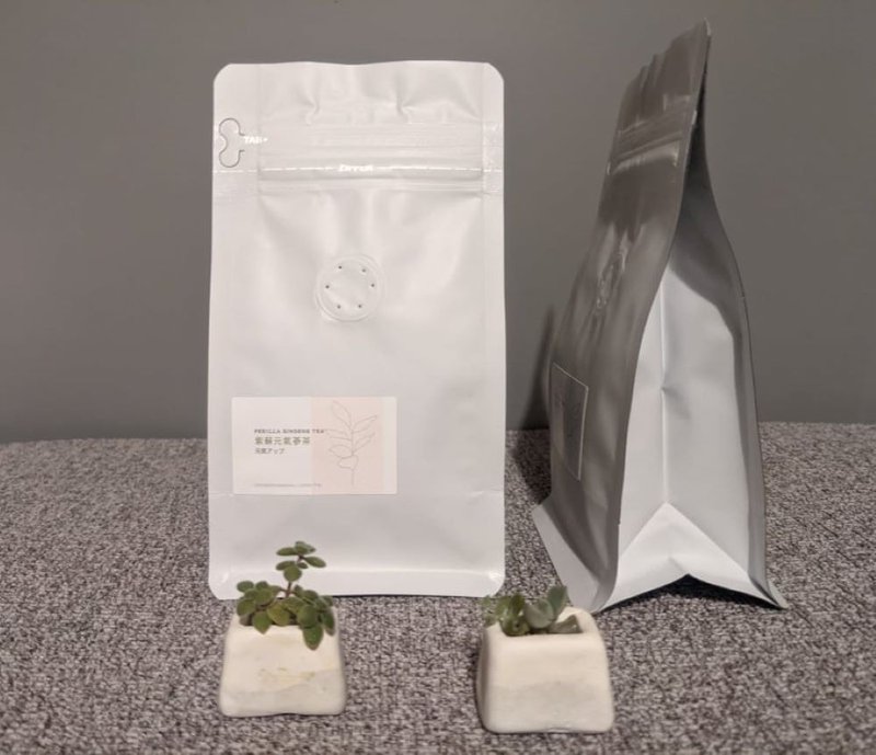 紫蘇元氣蔘茶 提升保護力 增強體力- 10入20入 - 茶葉/茶包/水果茶 - 其他材質 綠色