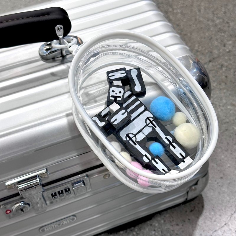 精美掛飾透明曬娃包/痛包 - 吊飾/掛飾 - 塑膠