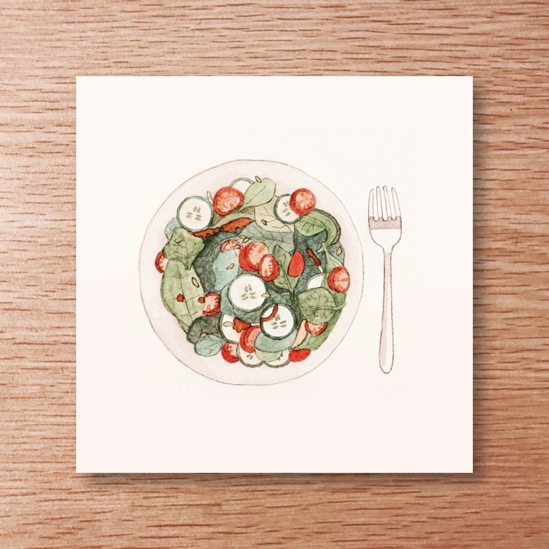 Universal card - salad