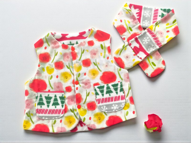 花田雪國派對 - 男/女童外套 - 棉.麻