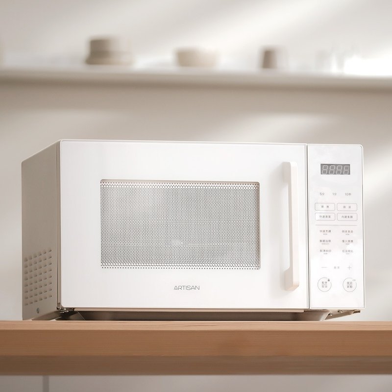 ARTISAN 23L微電腦平台式燒烤微波爐 MW2301贈電子鍋 - 廚房家電 - 其他材質 白色
