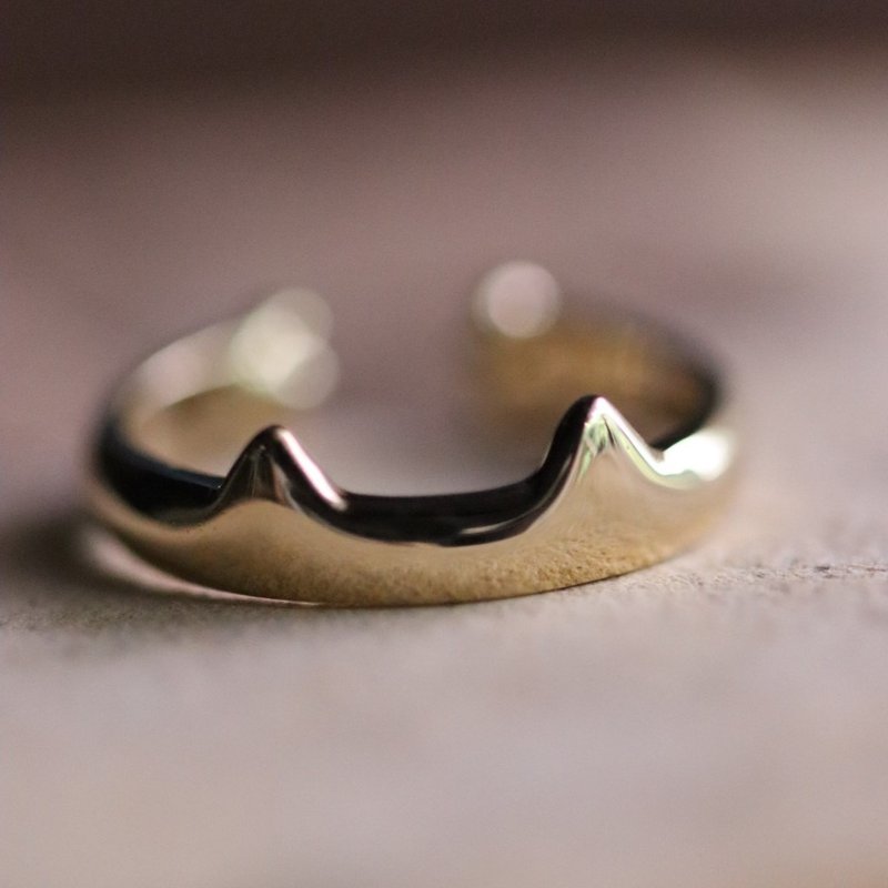 K18 貓與爪子戒指 - 戒指 - 貴金屬 金色