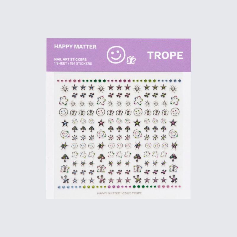 TROPE Happy Matter 快樂因子 • 美甲貼紙 - 貼紙 - 塑膠