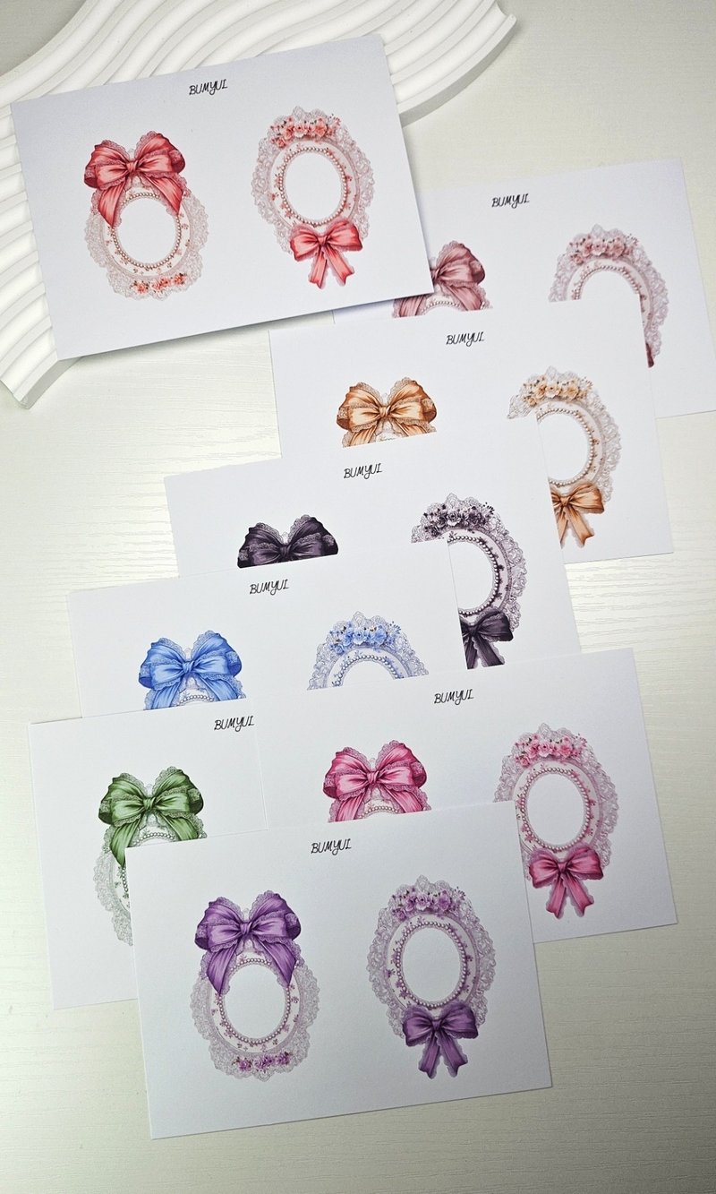 Queen's Mirror Decor - 便條紙/便利貼 - 紙 多色