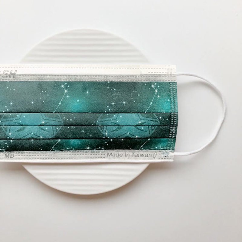 【上好生醫】星座系列_3月雙魚_成人醫療口罩 / 5入裝 / 30入盒裝 / MD雙鋼印
