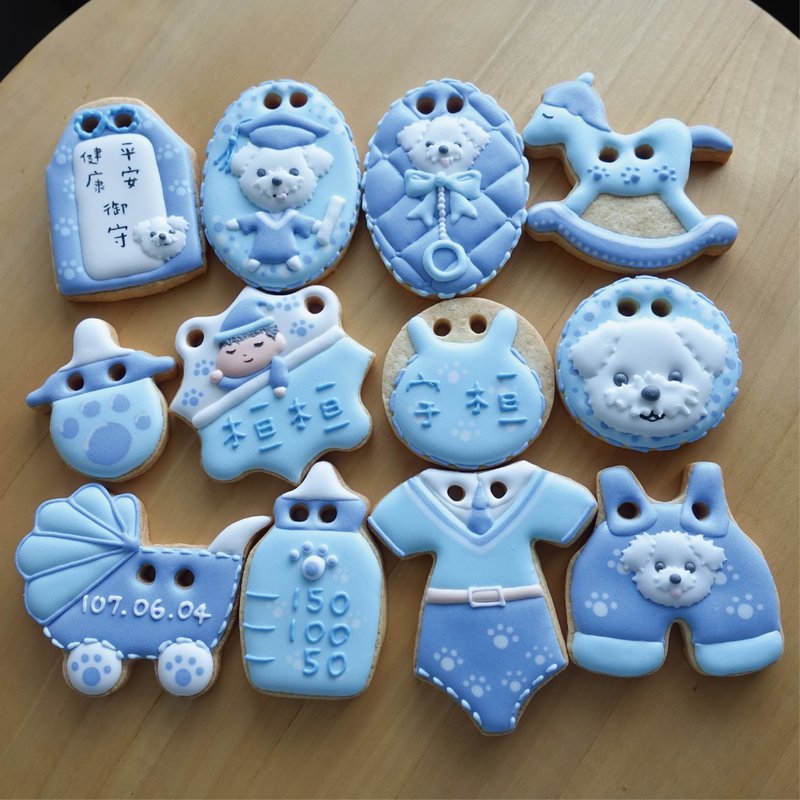 (Please ask about the schedule and then place an order) 海 Blue dog collection 12 pieces