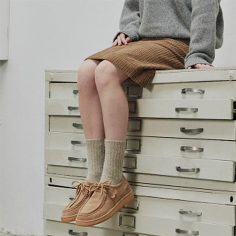 PRE-ORDER 韓國品牌 MACMOC Kanga 牛皮鞋 LIGHT CAMEL - 其他女皮鞋 - 其他材質