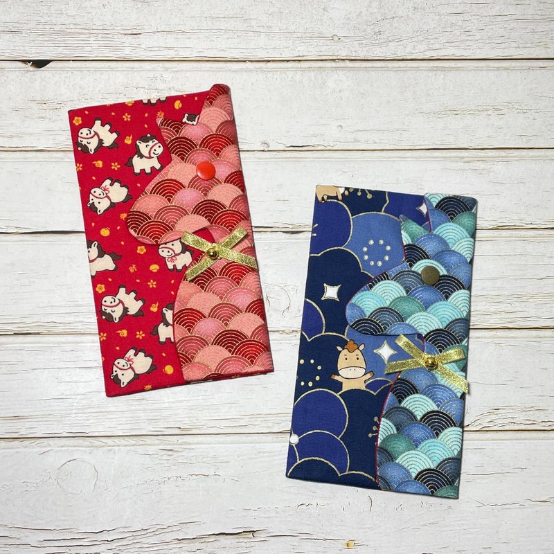 【創意紅包】馬上發財紅包袋 存摺包 利是封 布紅包 馬年 - 紅包袋/春聯 - 棉.麻