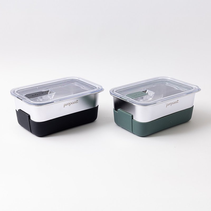 LIFT 系列可微波不鏽鋼保鮮盒 (4號) - 1.3L - 便當盒/食物袋 - 不鏽鋼 銀色