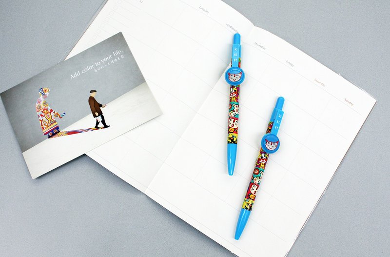 【古拉奇GOOD LUCK】幸運貓 經典款 原子筆 - 原子筆/中性筆 - 塑膠 多色