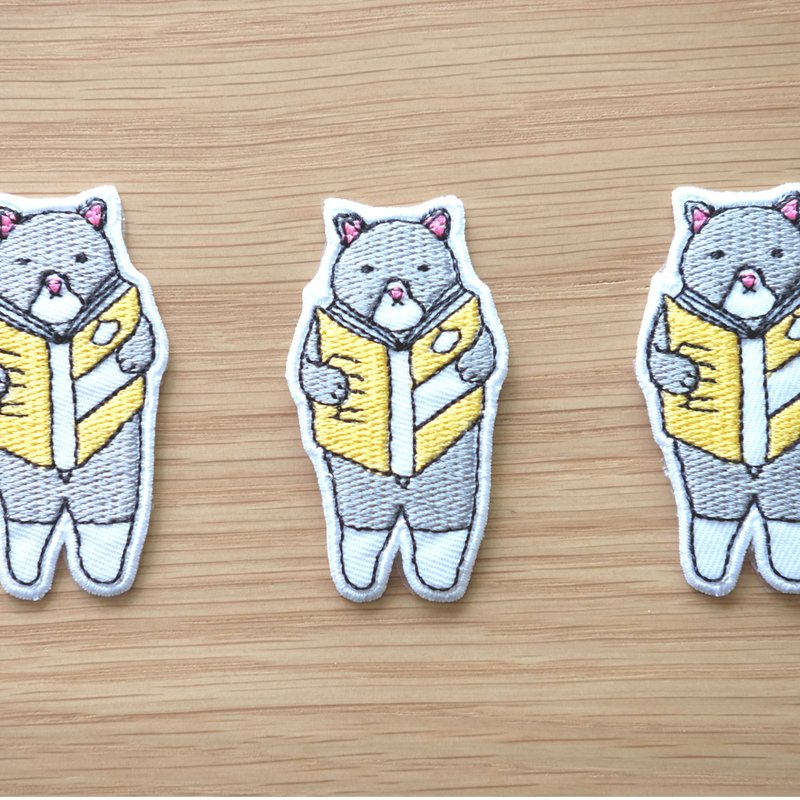 Reading Cat Iron On