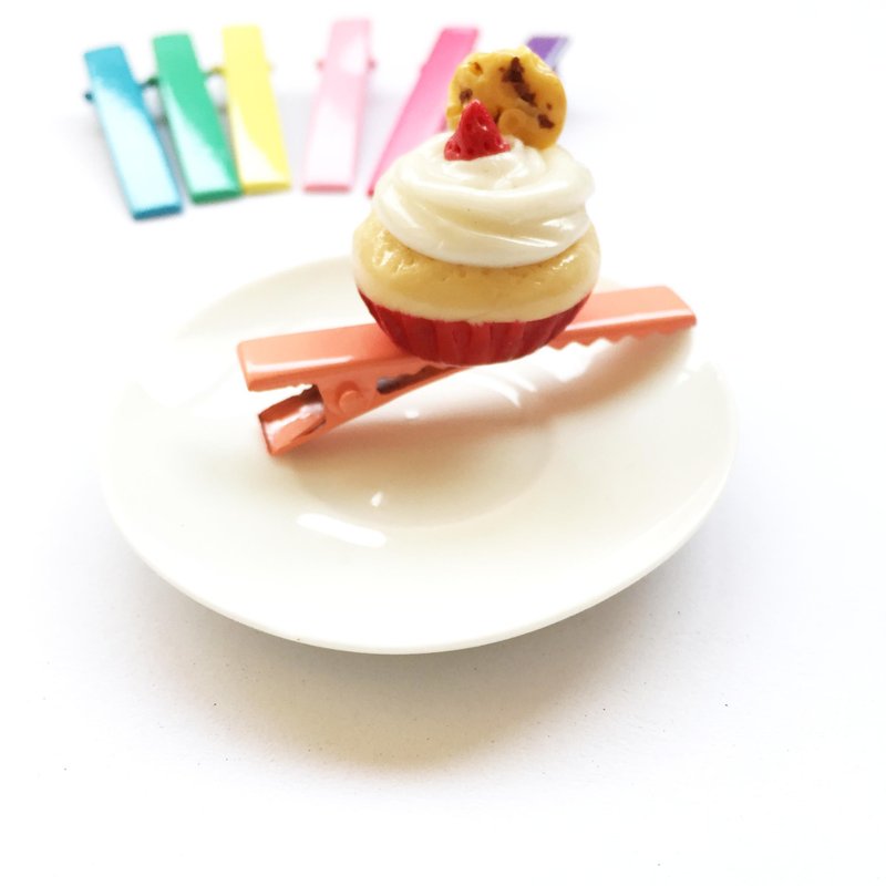 cupcake + cookie Orange