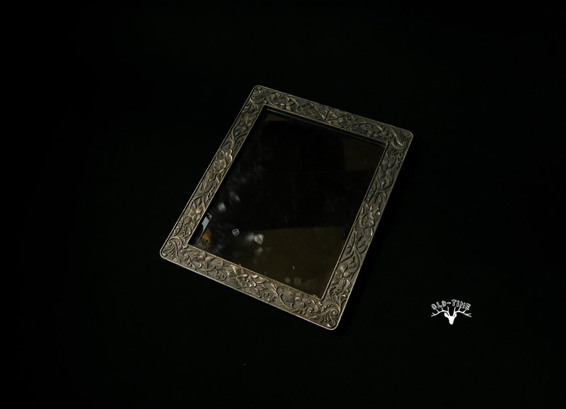 【老時光 OLD-TIME】早期金屬桌鏡 - 擺飾/家飾品 - 其他金屬 多色