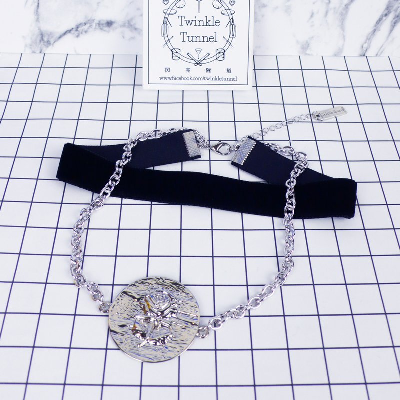 Moonlight Rose double necklace