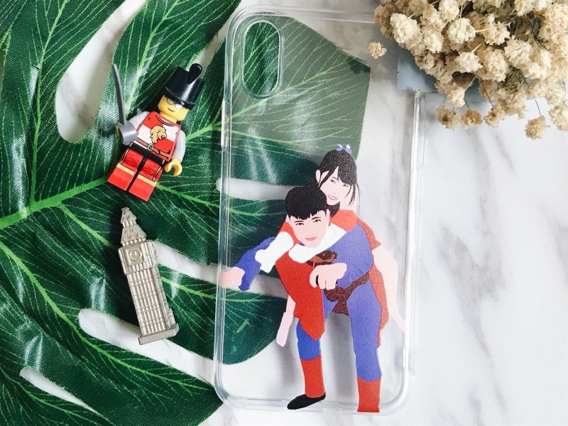 Customized couple / friend / portrait guest case PHONE CASE