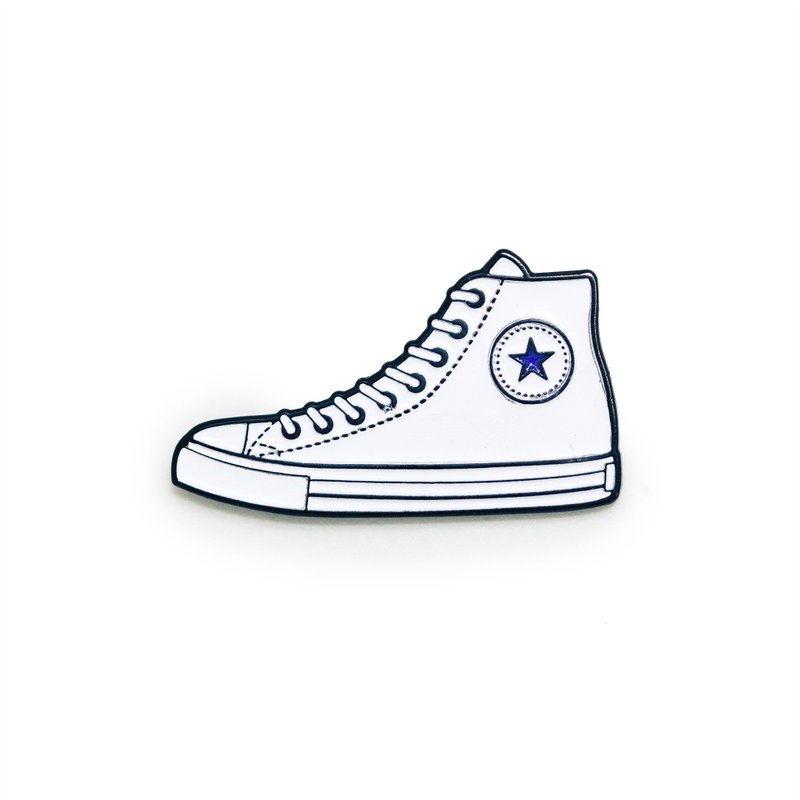 White Sneakers Pin