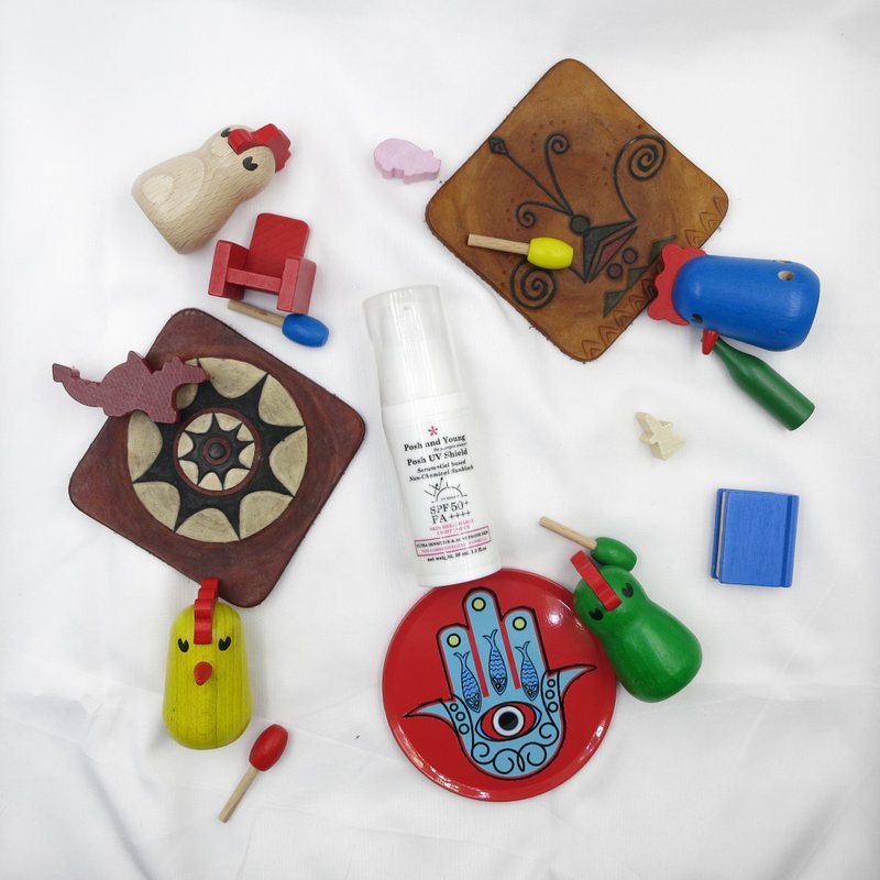 P&Y【輕感草本防曬乳】Posh UV shield SPF50PA++++