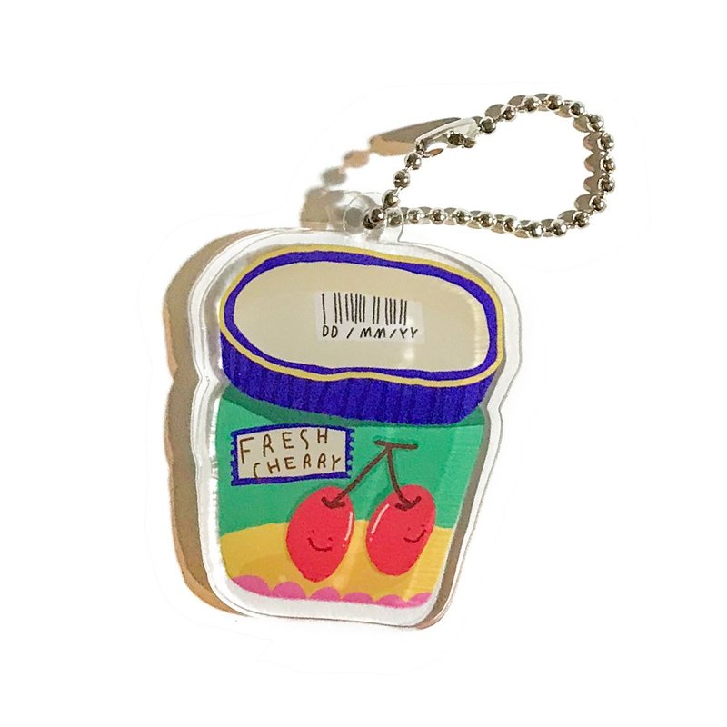Fresh cherry Keyring