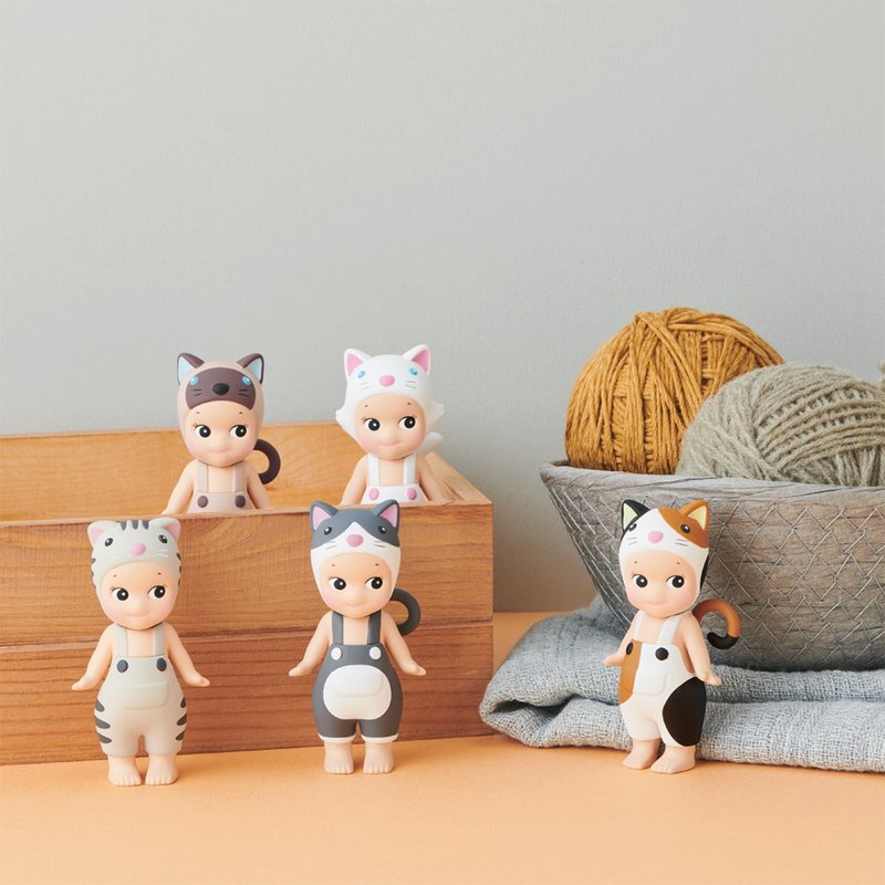 Sonny Angel MiniFigure 奇喵生活 限定版公仔 (盒裝9入) - 公仔/玩偶 - 塑膠