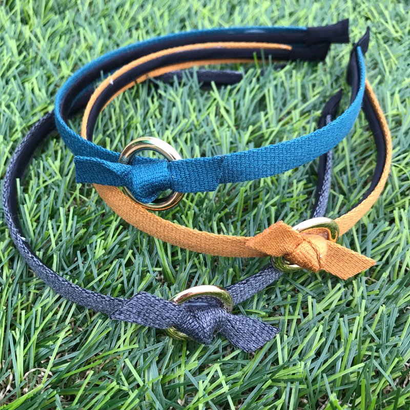 022408 Plain round gold frame headband