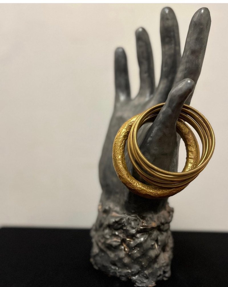 50056-Handmade Ceramic hand 低調奢華貴婦之手 - 擺飾/家飾品 - 陶