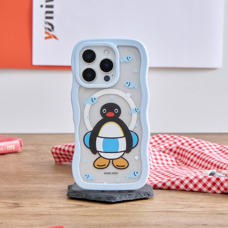 PINGU套上泳圈雲朵波波MagSafe iPhone手機殼 - 手機殼/手機套 - 塑膠 多色