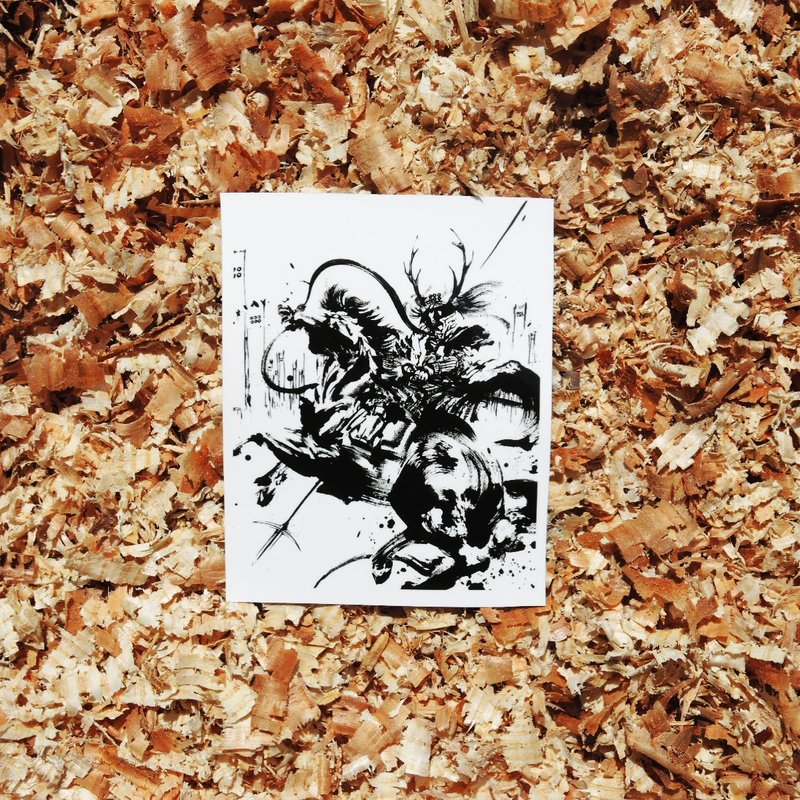 Stickers "Sanada Yukimura" (white ground)