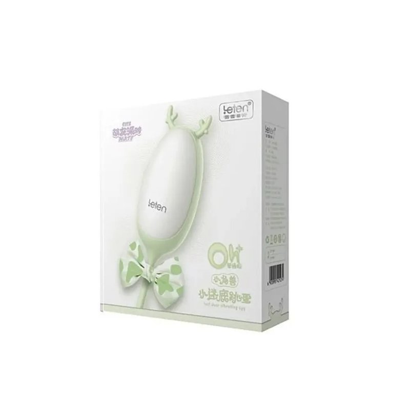 Leten 小角獸 3x7頻磁吸充電防水靜音萌跳蛋-小迷鹿 - 情趣用品 - 矽膠 多色