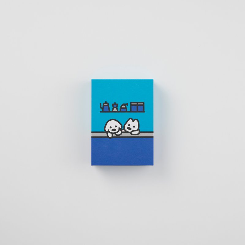 matsui クリアファイル まってたよ - 文件夾/資料夾 - 塑膠 藍色