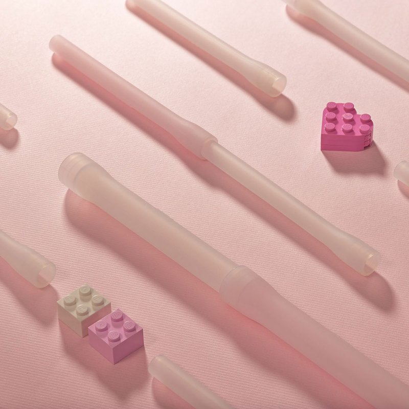 矽膠條 - 粗 - 可拆洗粗吸管(管徑15mm)專用 <1組2入>