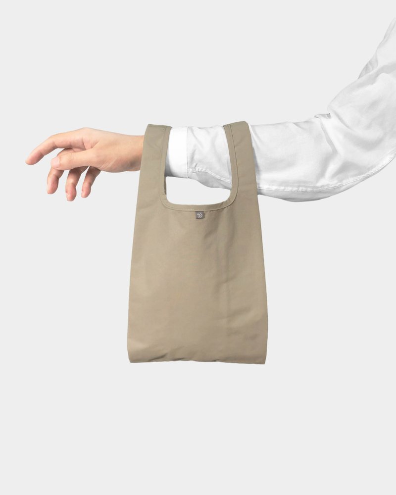 U2 環保購物袋 / 沙米 - 手提包/手提袋 - 聚酯纖維 卡其色