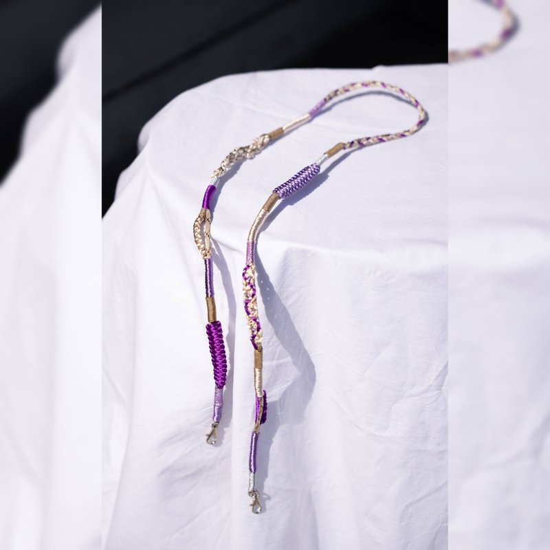 MULTI STRAP 120 -purple- ストラップ - 手機掛繩/背帶 - 其他人造纖維