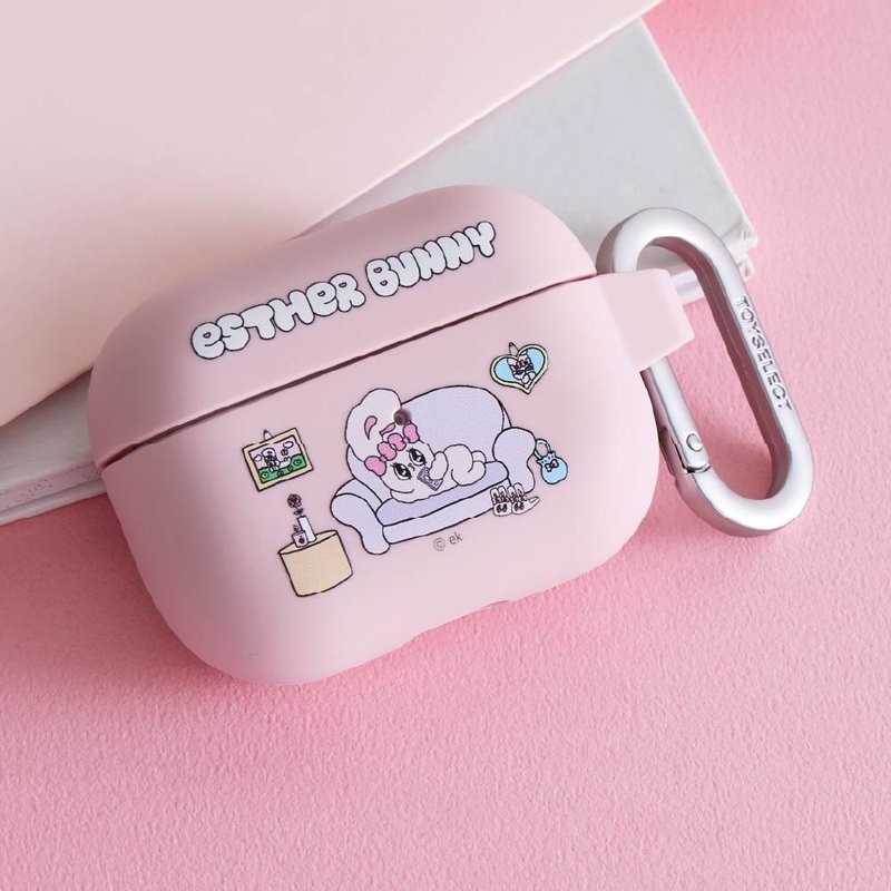 艾絲樂小兔 愜意日常強悍防摔AirPods保護套 - AirPods/耳機保護套 - 塑膠 多色