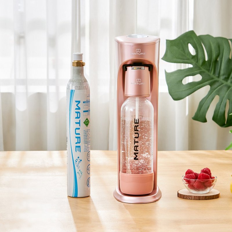 雙11優惠活動 MATURE美萃 Classic410氣泡水機-玫瑰金 多規格可選 - 廚房家電 - 塑膠 粉紅色