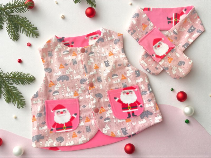 聖誕快遞 - 男/女童外套 - 棉.麻