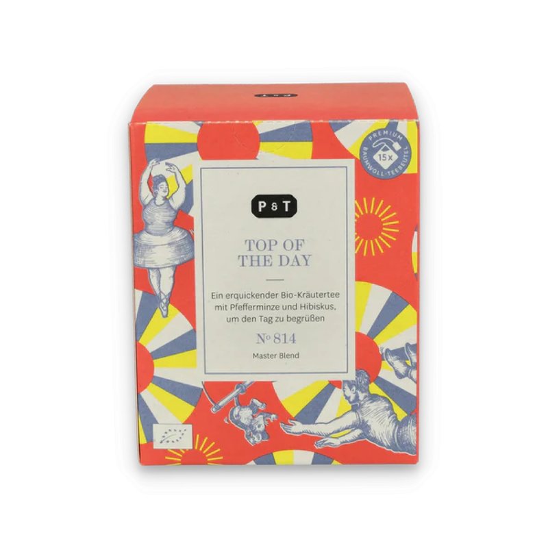 N814 有機草本茶 薄荷芙蓉花 - Top of The Day - 茶葉/茶包/水果茶 - 其他材質
