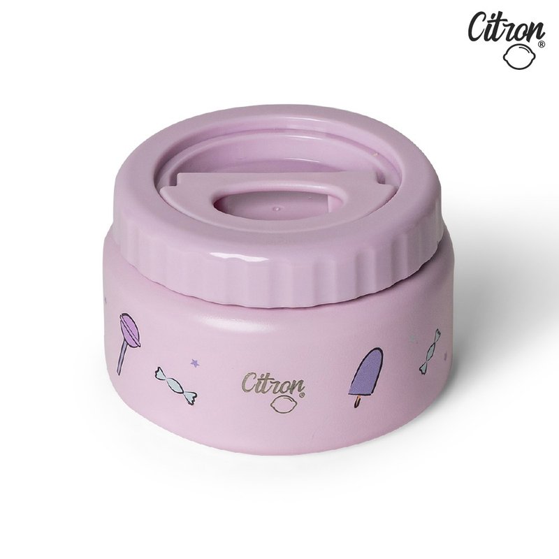 快速到貨【Citron】雙層食品保溫罐_夢幻世界 - 寶寶/兒童餐具/餐盤 - 不鏽鋼 粉紅色