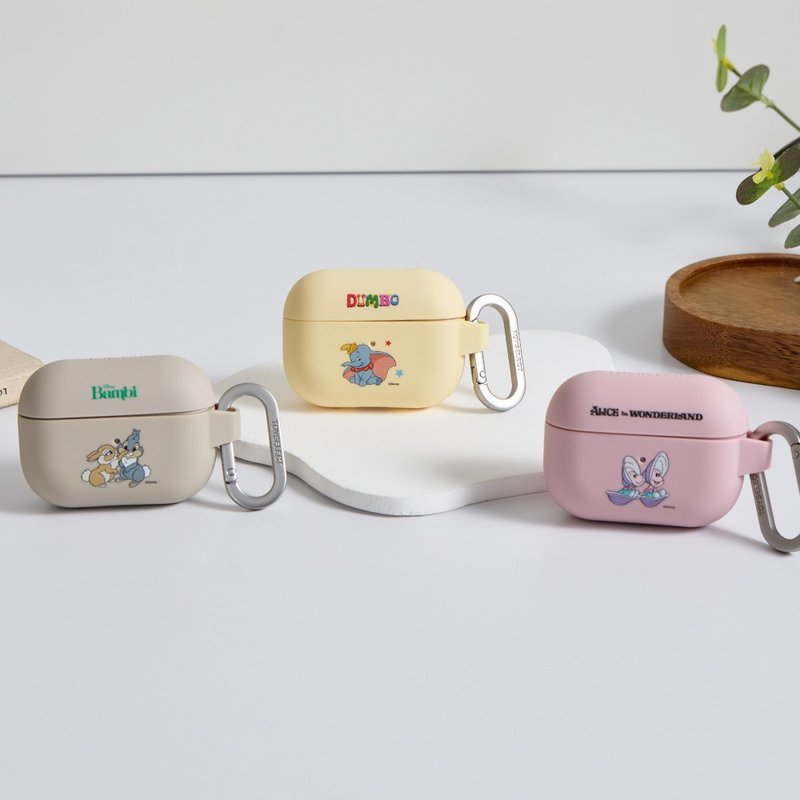 Disney經典-小飛象款強悍防摔AirPods保護套 - AirPods/耳機保護套 - 塑膠 多色