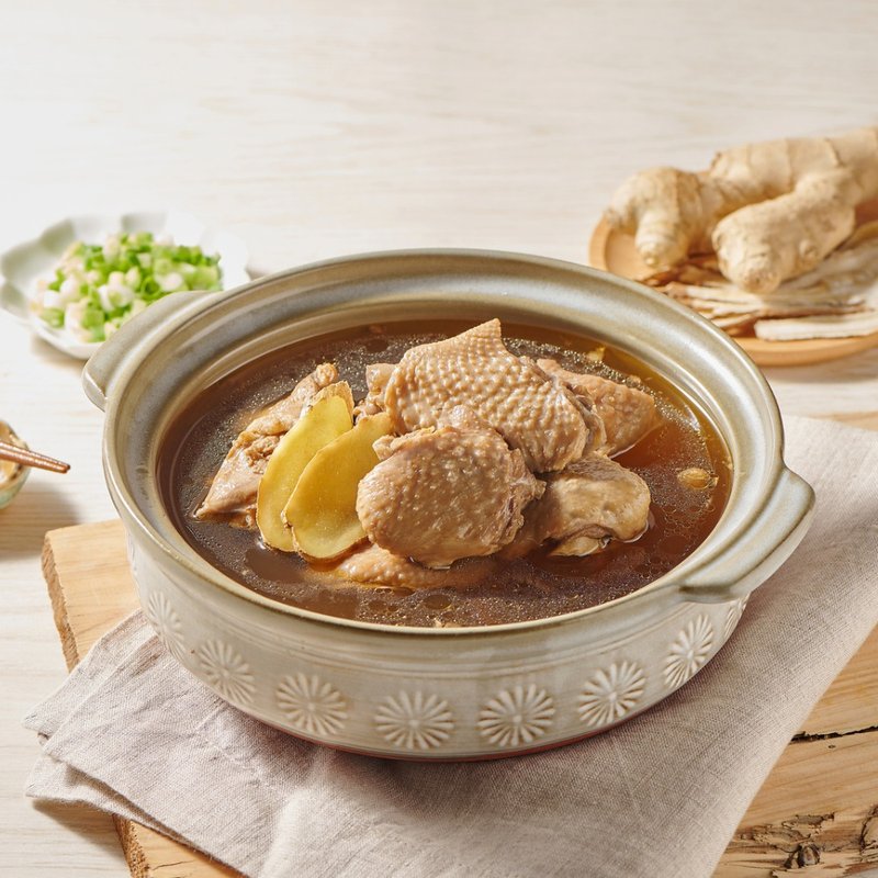 【溫國智主廚】燒酒雞湯 1200g/包 - 水餃/滷味/熟食 - 新鮮食材