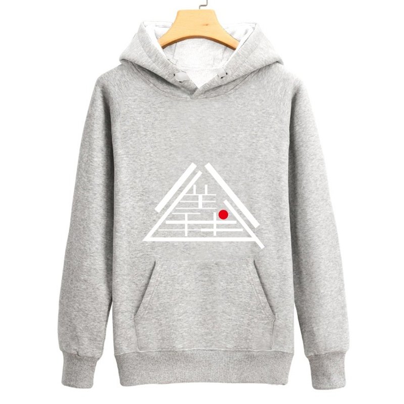 Mao Mao talks justice gray hooded sweater