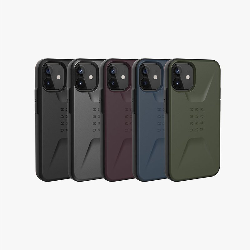 UAG iPhone 12 mini 耐衝擊簡約保護殼 - 手機殼/手機套 - 橡膠