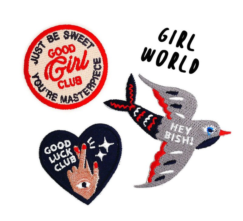 Bish - embroidered patch