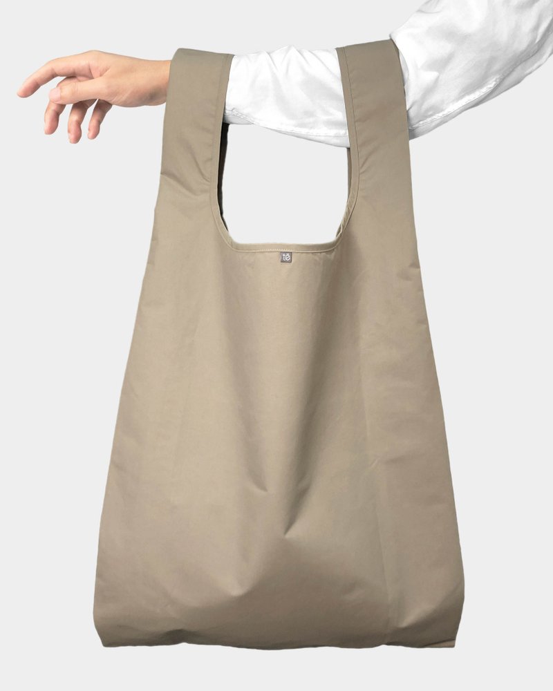 U5 環保購物袋 / 沙米 - 手提包/手提袋 - 聚酯纖維 卡其色